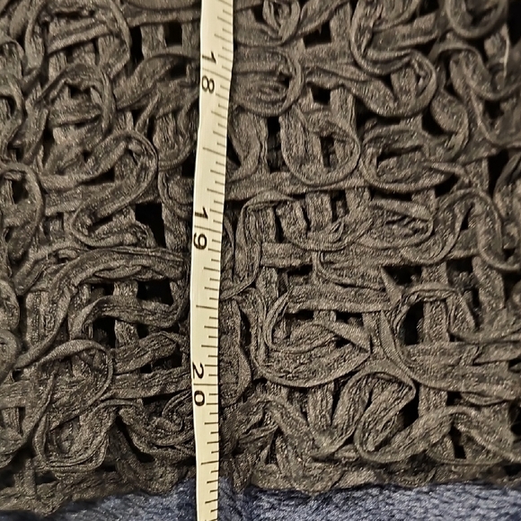 Vintage Vera Cristina 100% Silk Black Bead Embellished 3/4 Sleeve Blouse - Picture 8 of 8